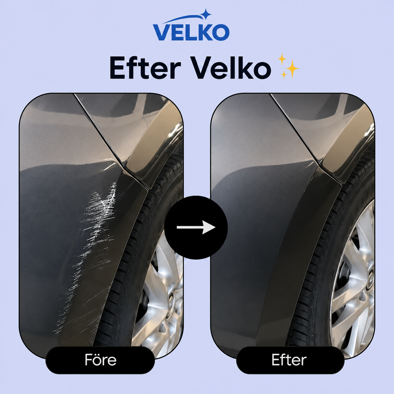 Velko – Reppenna som tar bort repor